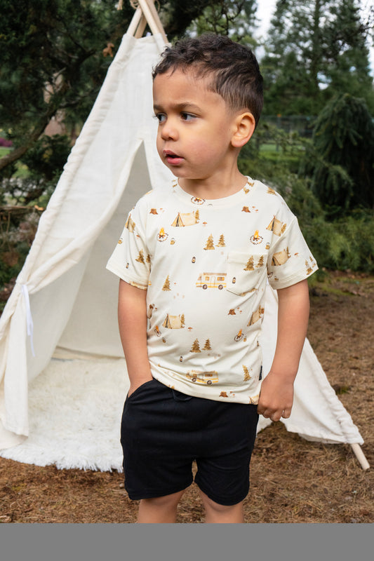 Short Sleeve Pocket Tee - Day Camp