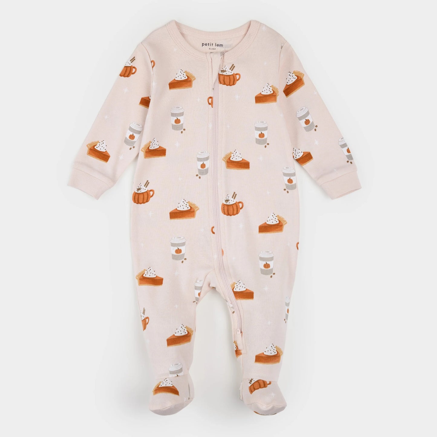 Footed Sleeper - Pumpkin Spice