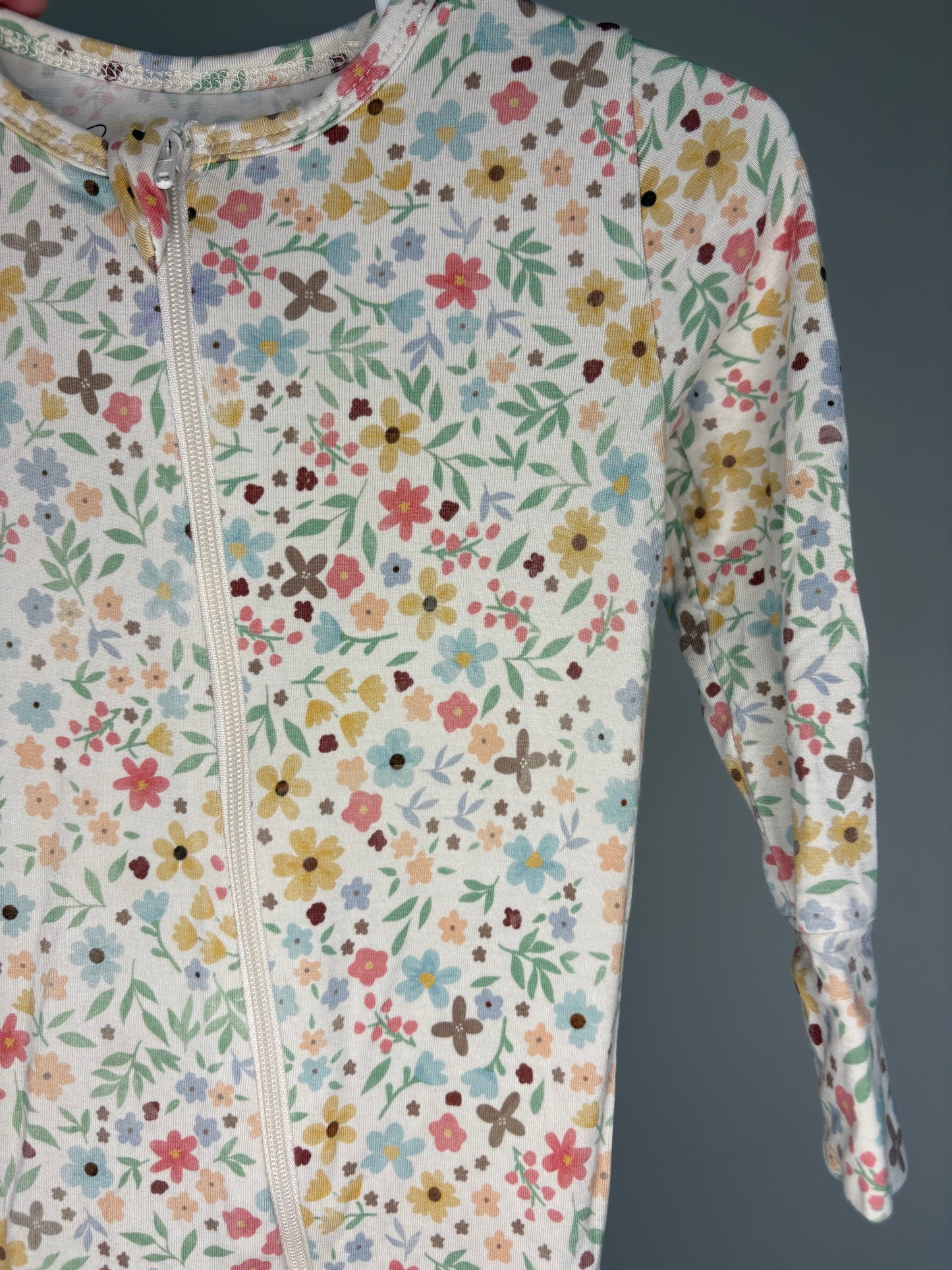 pre-loved :: 12-18M Floral Bamboo Sleeper