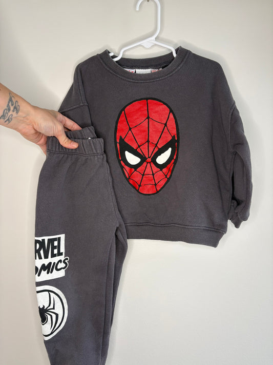 pre-loved :: 4T Spiderman Matching Set (GUC)