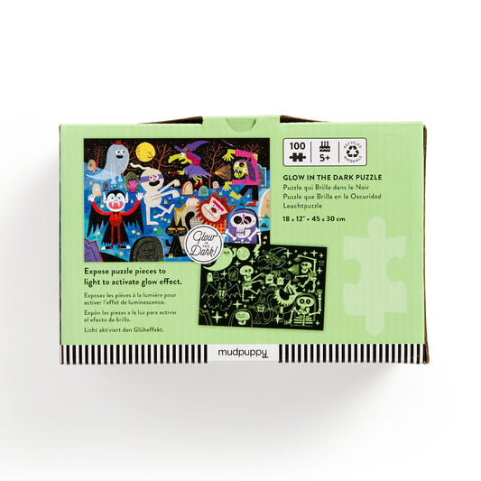100pc Haunted Graveyard - Glow In The Dark Puzzle