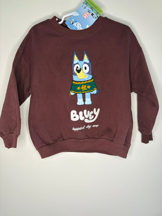 pre-loved :: 4T Bluey Crewneck (NWT)
