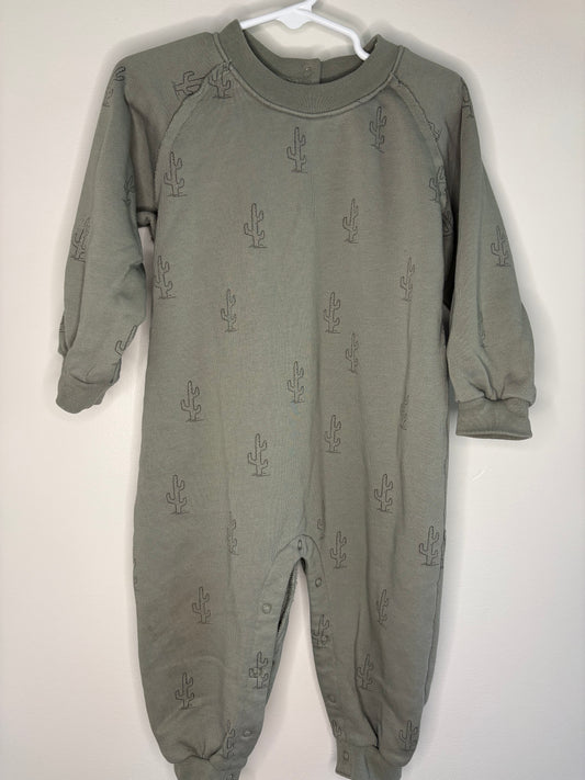 pre-loved :: 18-24M Cactus Cozy Romper