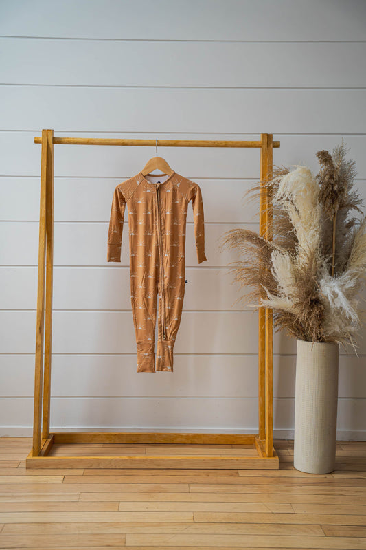Bamboo Zipper Sleeper - Boho Suns