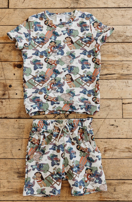 *RESCUE* Short & Top Set - Stitch