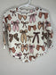 pre-loved :: 12-18M Bows Waffle Bubble Romper
