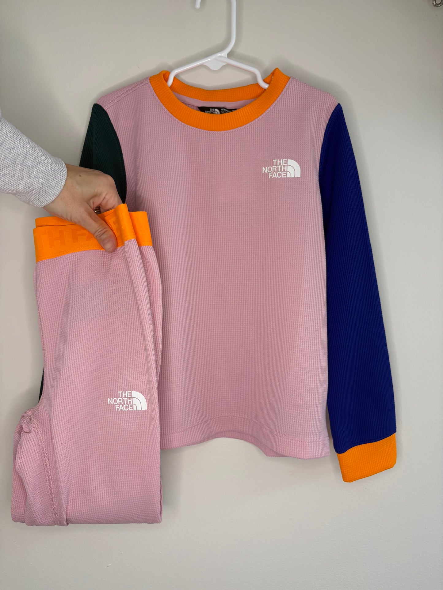 pre-loved :: 7Y Pink Colorful Base Layer Set