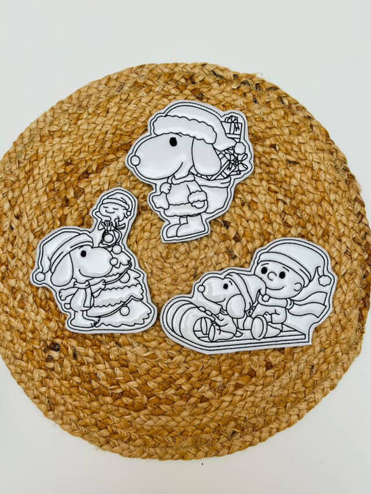 Holiday Doodle Doll Sets