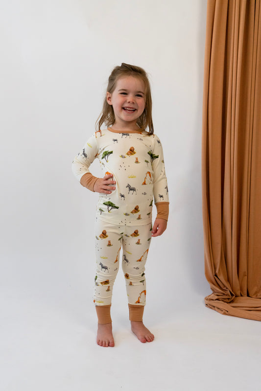 Safari Long Sleeve PJ Set