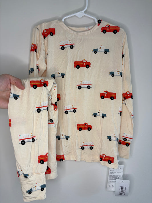 pre-loved :: 5T Emergency Vehicles Bamboo Jammies (NWT)