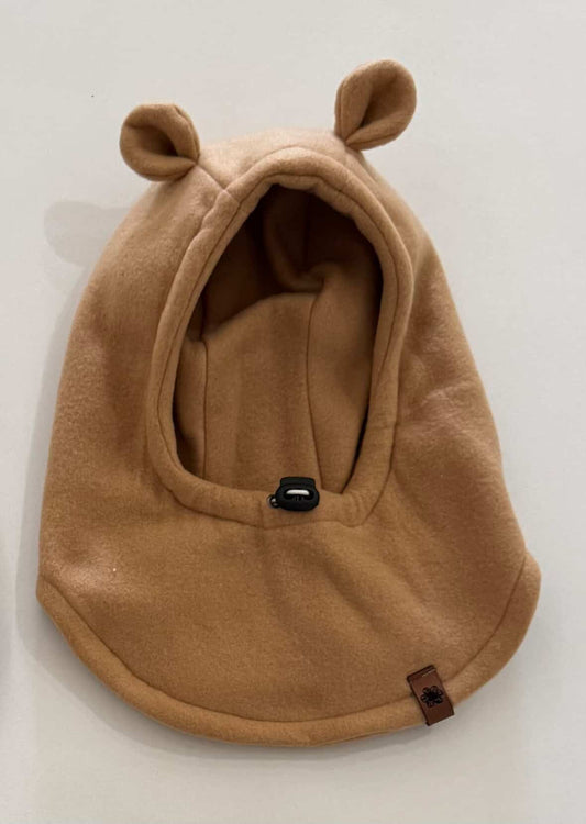 Caramel Bear Snuggle Hood