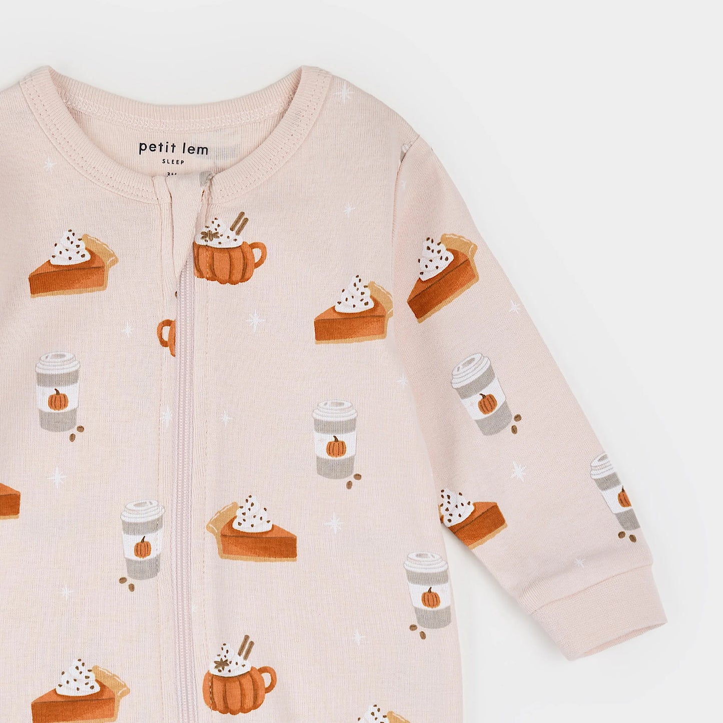 Footed Sleeper - Pumpkin Spice