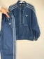 pre-loved :: 5-6Y Denim Track Suit (OBSESSED!)