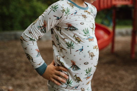 Children's PJ Set - Dino