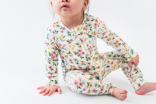 Footless Sleeper - Spring Meadow