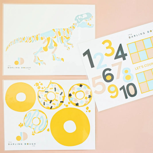 The Darling Dough Company - Playdough Mat Set