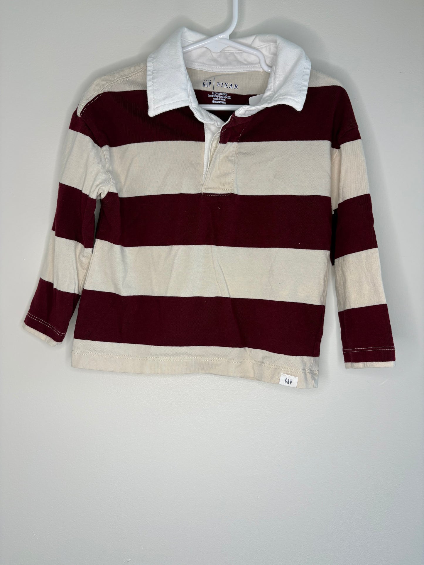 pre-loved :: 3T Lightning McQueen Polo