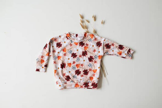Mills & Mare Baby Co. - Autum Blooms Crewneck