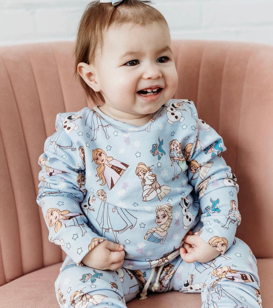 *RESCUE* Crewneck & Lounge Pant Set - Frozen