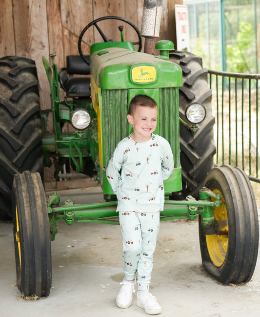 Bamboo Sweatshirt - Tractors