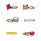 School Days Hair Clip Set