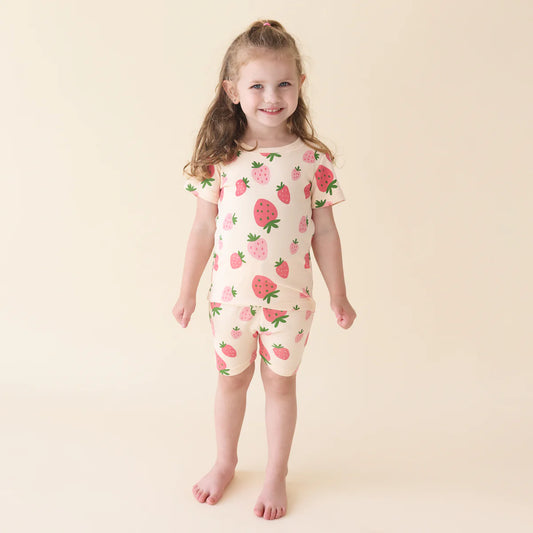 2pc Summer Sleep Set - Strawberry