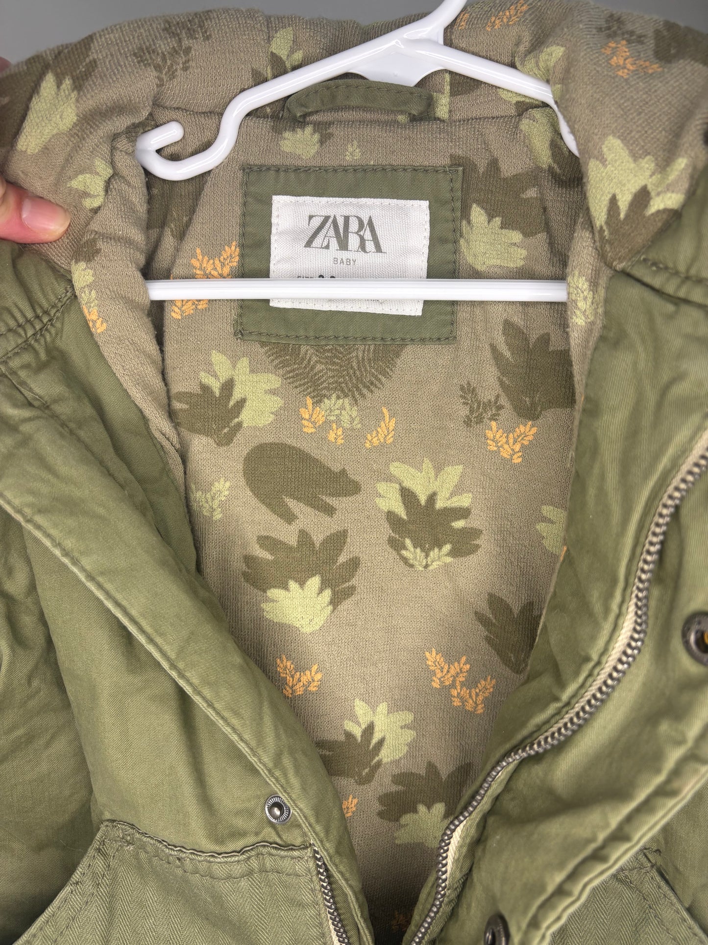 pre-loved :: 2-3T Fall Lined Canvas Coat