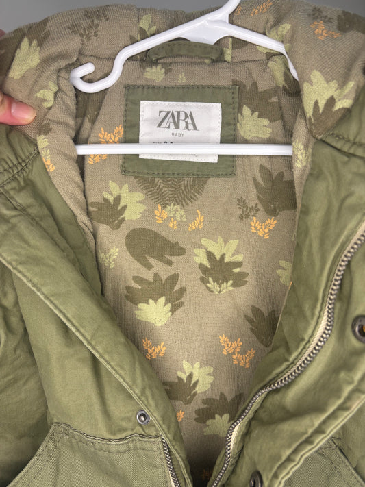 pre-loved :: 2-3T Fall Lined Canvas Coat