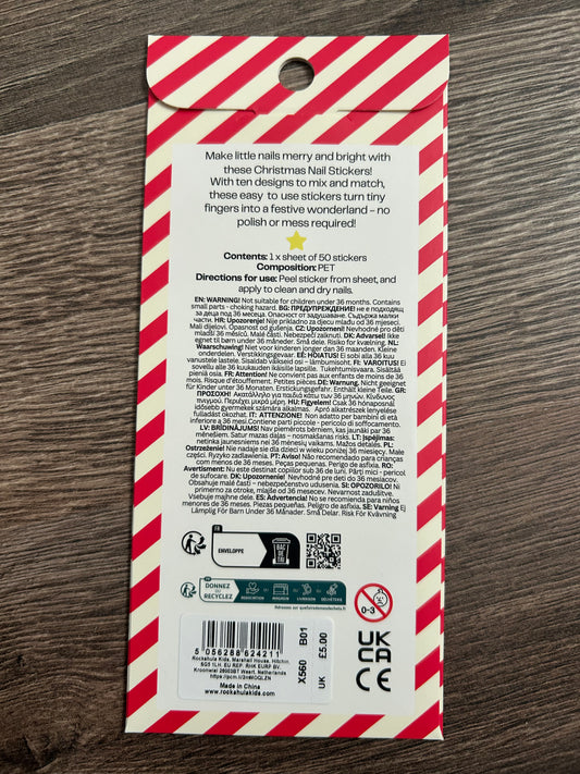 Jolly Christmas Nail Stickers