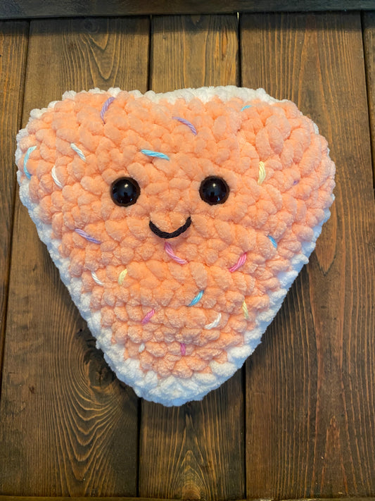 Hand Crochet Valentine's Cookie