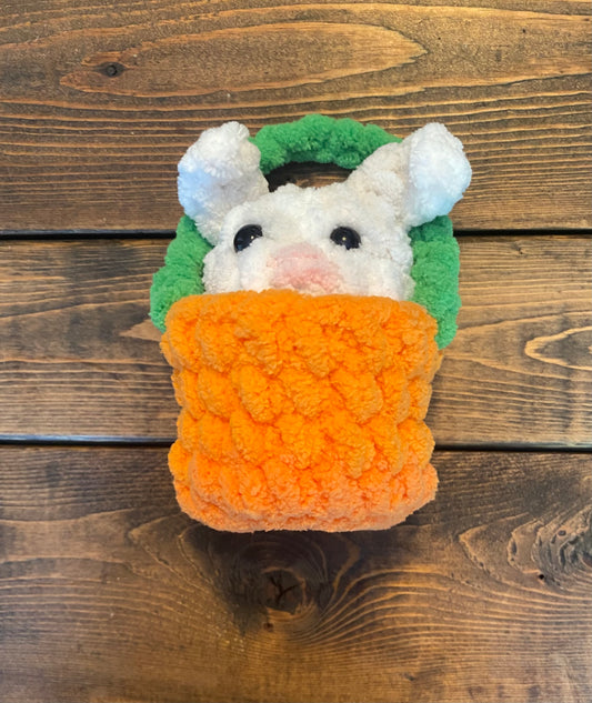 Crochet Bunny in a Basket