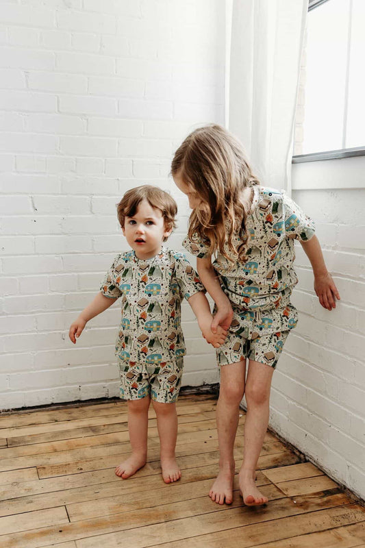 *RESCUE* Short & Top Set - Camping