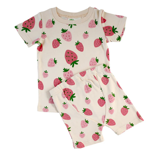 Organics Kids Jammies - Strawberries