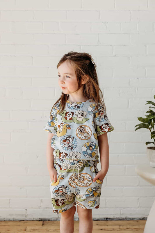 *RESCUE* Short & Top Set - Bluey