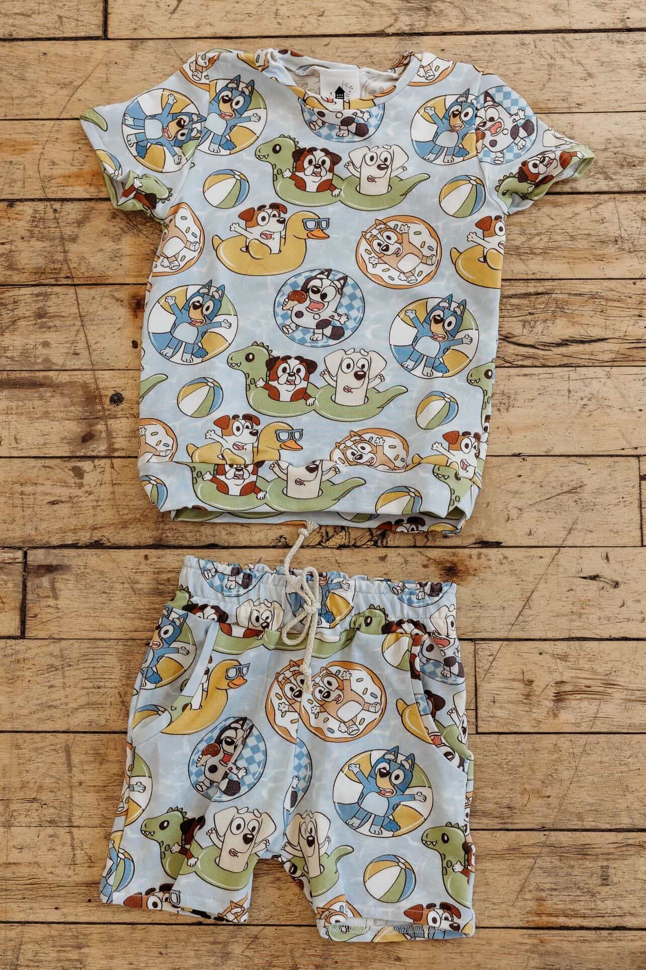 *RESCUE* Short & Top Set - Bluey