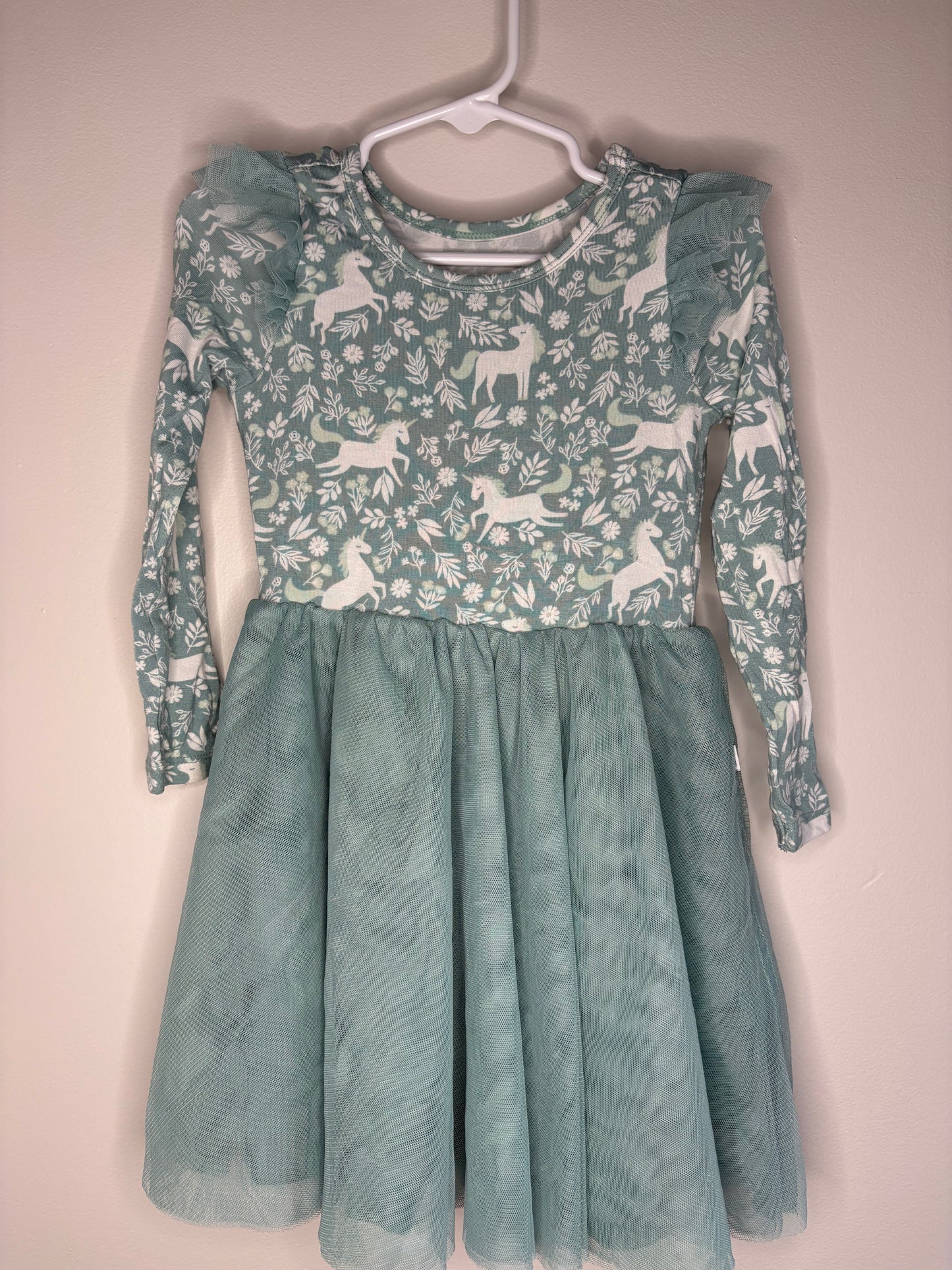 pre-loved :: 3T Unicorn Bamboo Tulle Dress