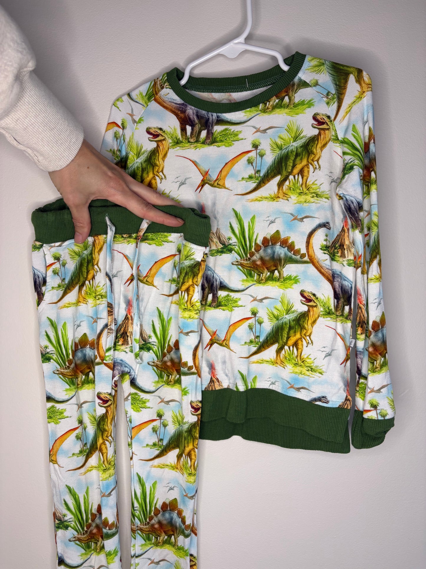 pre-loved :: 4T Bright Dino Bamboo Lounge Set