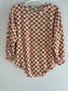 pre-loved :: 2-3T Checkered Daisies Bubble Romper