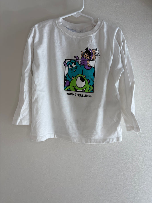 pre-loved :: 5T Monsters Inc. Long Sleeve (fits small)