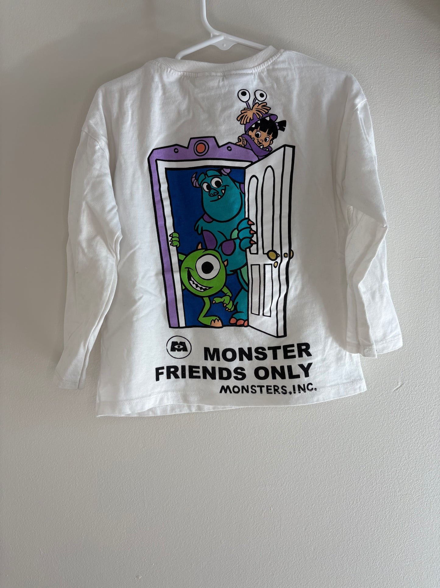 pre-loved :: 5T Monsters Inc. Long Sleeve (fits small)