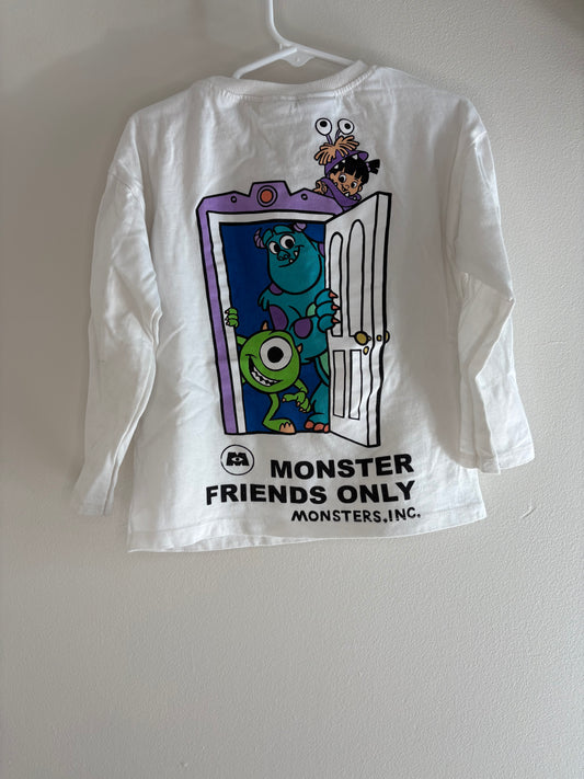 pre-loved :: 5T Monsters Inc. Long Sleeve (fits small)