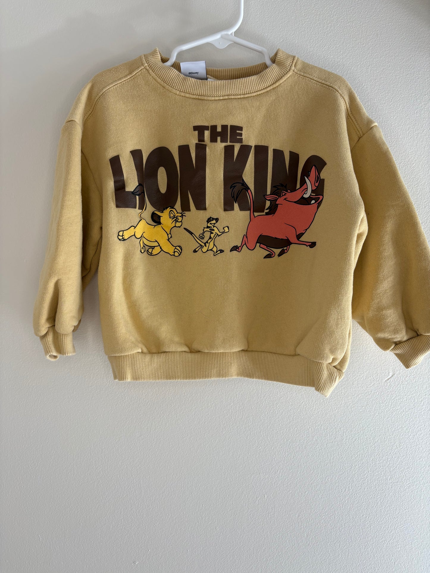 pre-loved :: 3-4T Lion King Crewneck