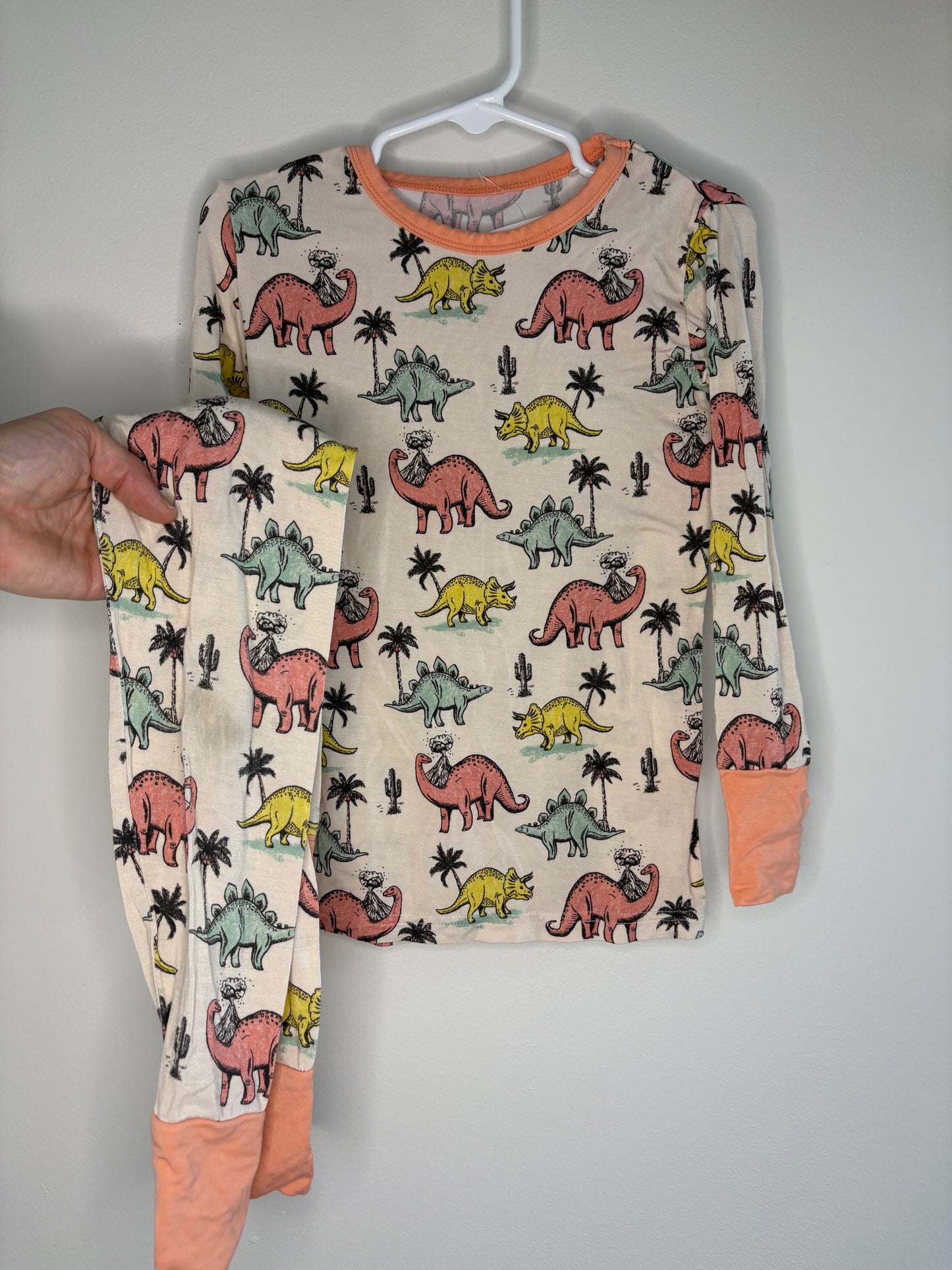 pre-loved :: 4T Dinosaur Bamboo Jammies
