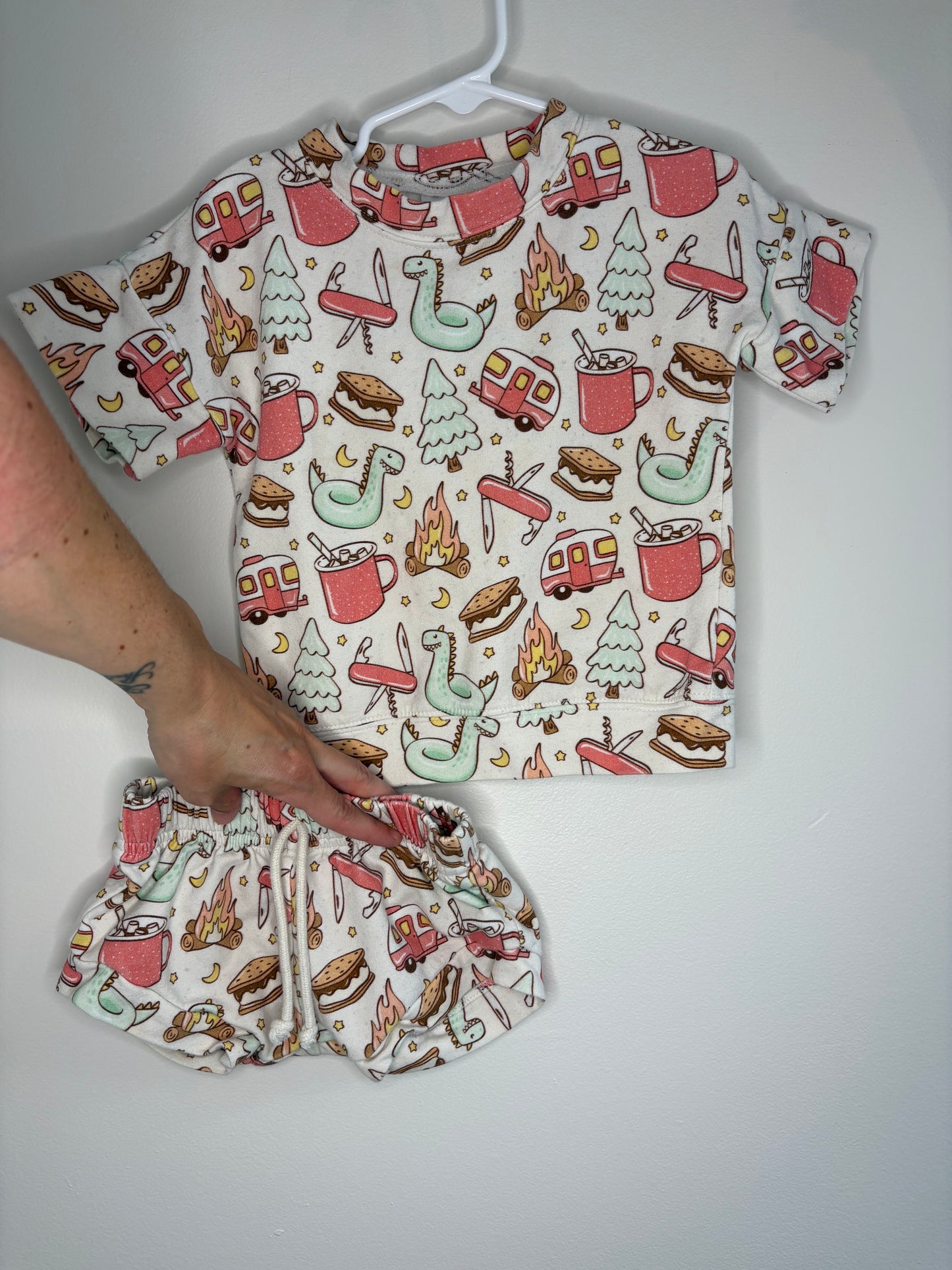 pre-loved :: 18-24M Camping Matching Set (GUC)