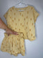 pre-loved :: 4-5T Seahorse Yellow Matching Set