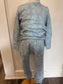 *RESCUE* Crewneck & Lounge Pant Set - Blue Floral