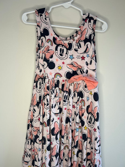 pre-loved :: 5T Minnie Mouse Bamboo Dress by Little Sleepies