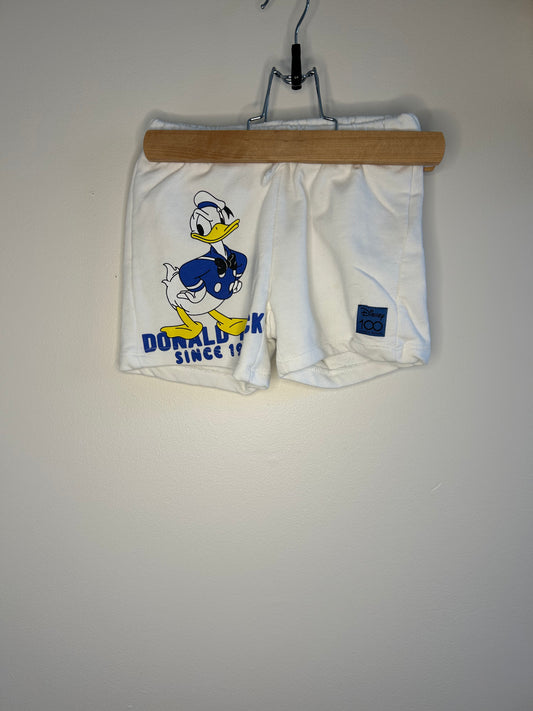 pre-loved :: 3-4T Donald Duck Shorts by ZARA
