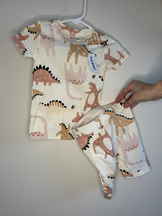 pre-loved :: 2T Dinosaur Summer PJ Set NWT by Old Navy