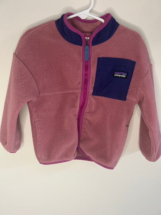 pre-loved :: 3T Fleece Zip Up by Patagonia